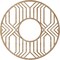 Ekena Millwork Empire Wood Fretwork Pierced Ceiling Medallion, Red Oak, 36"OD x 13 1/8"ID x 3/8"T CMWP36X36X0375EPRO - alternate 5